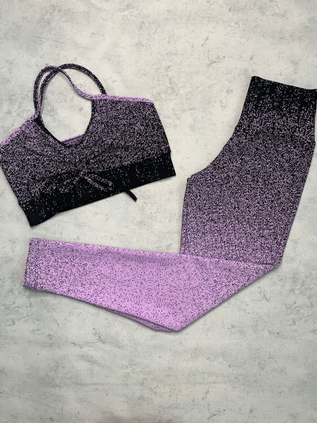 Legging Básica + Top Alicia - Degradê Lavanda