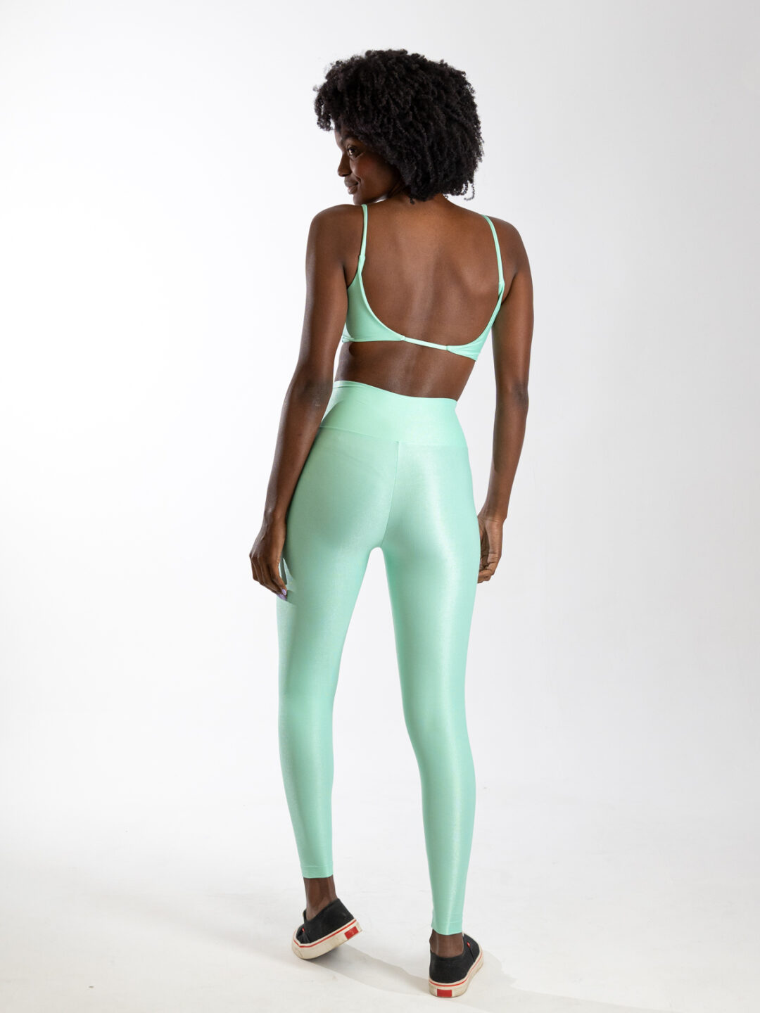 Legging Básica Compressão + Top Lívia - Verde Água - Image 2