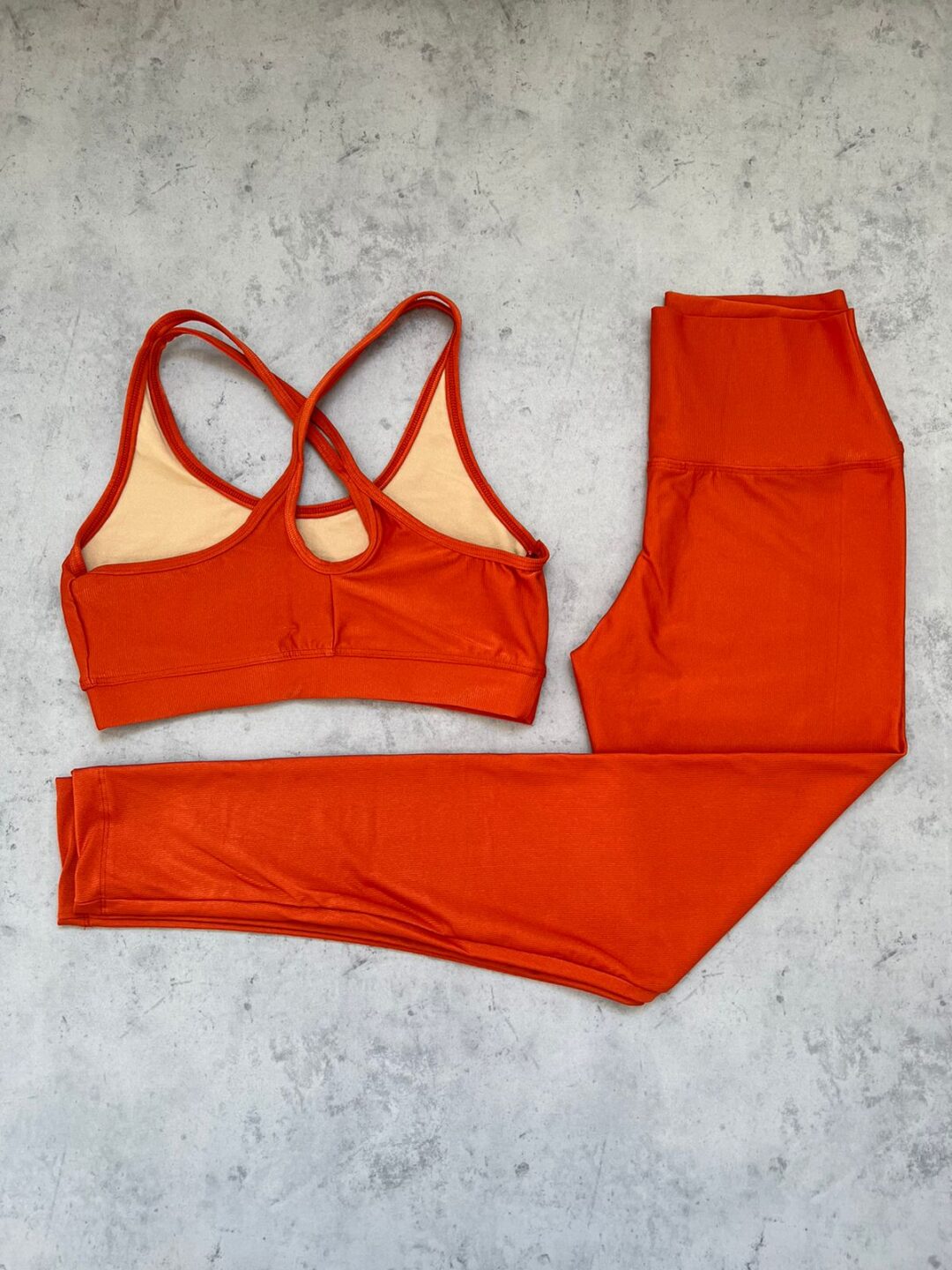 Legging Básica + Top Luna - Compressão Terracota - Image 2