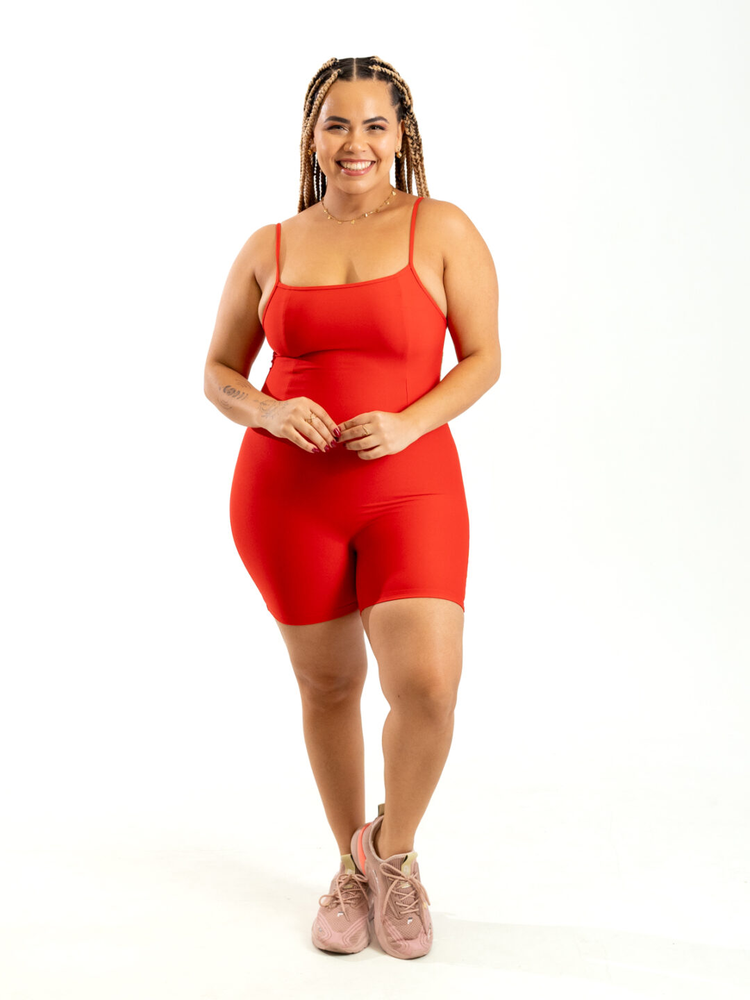 Macaquinho Athletic - Light Vermelho Brilhante - Image 3