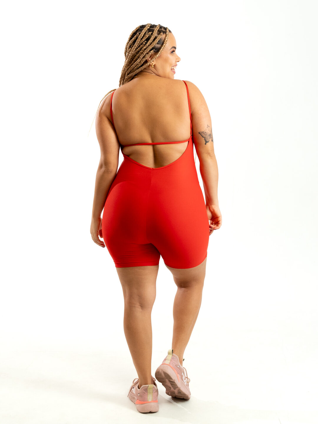 Macaquinho Athletic - Light Vermelho Brilhante - Image 2