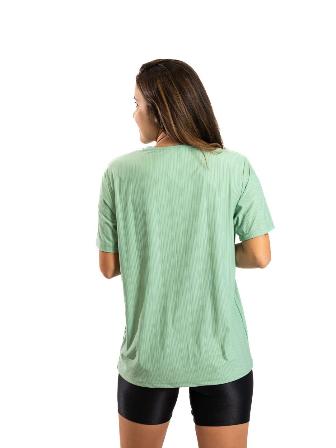 Blusão Basic Dryfit - Listras Verde Pistache - Image 4