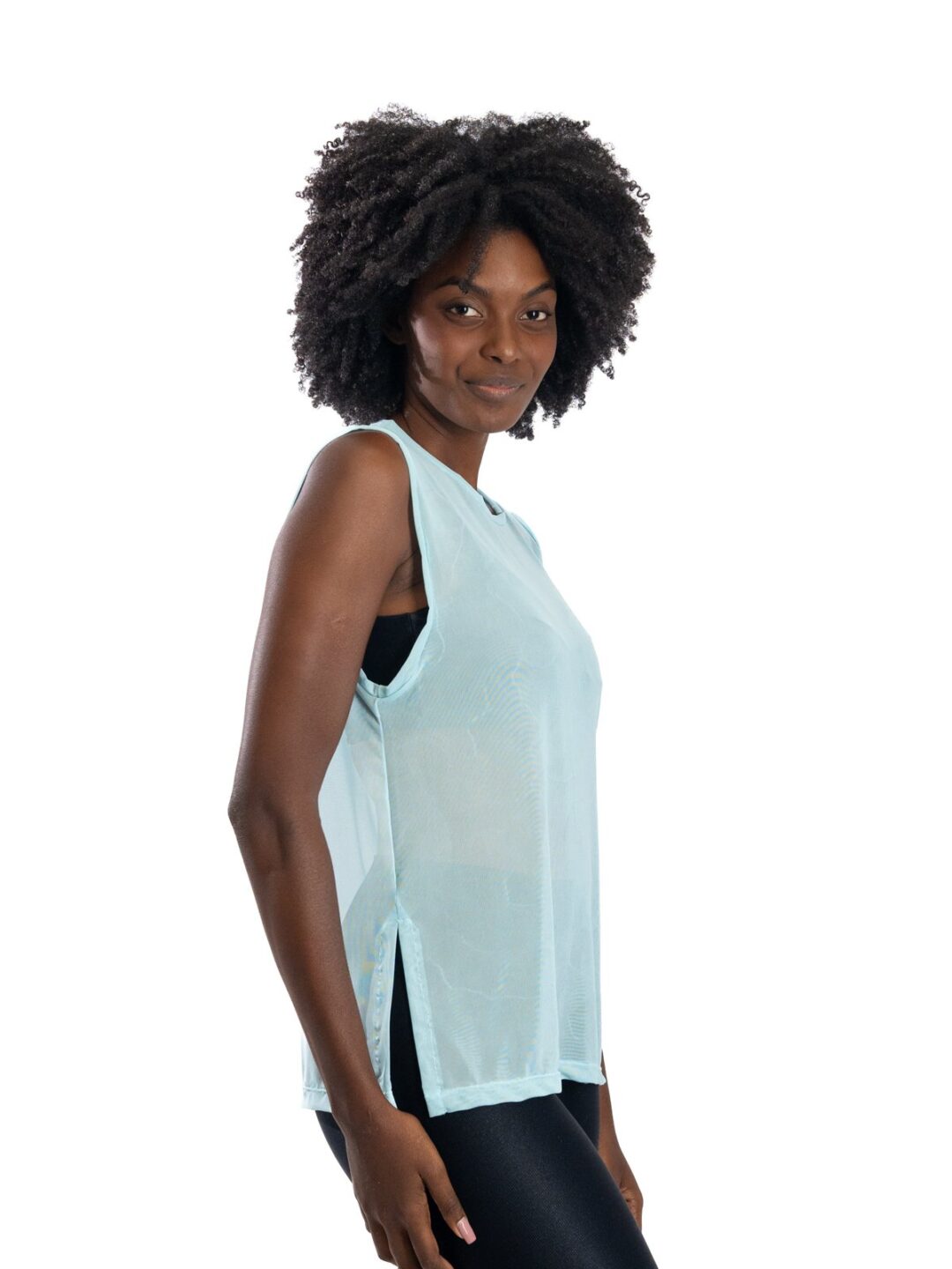 Regata Basic de Tule - Azul Cinderela - Image 3