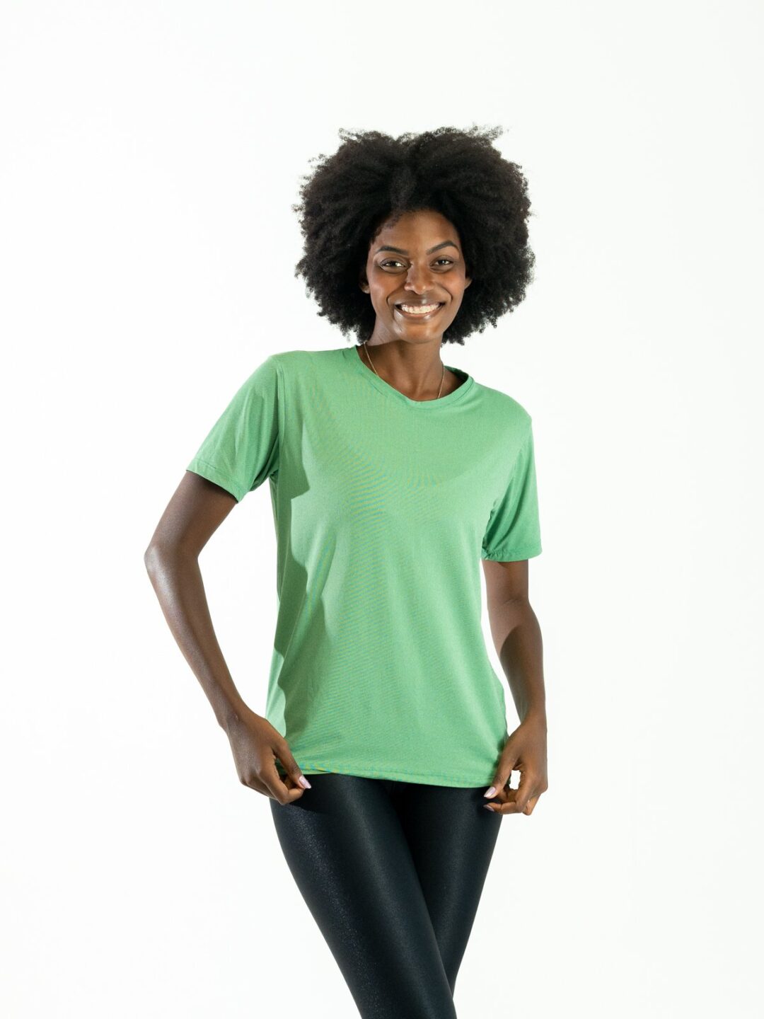 Blusão Basic Mescla - Verde Aspargo