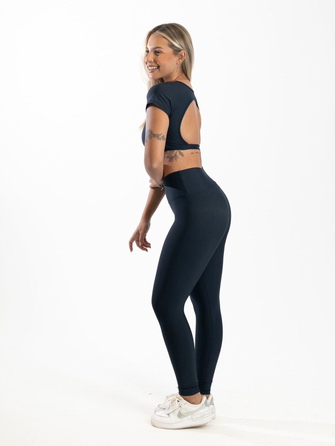 Legging Básica + Top Alice - Light Preto - Image 2