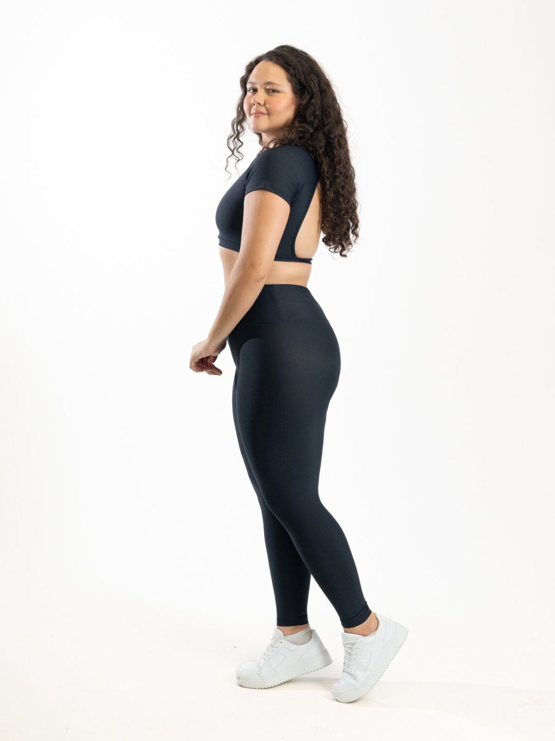 Legging Básica + Top Alice - Light Preto - Image 5
