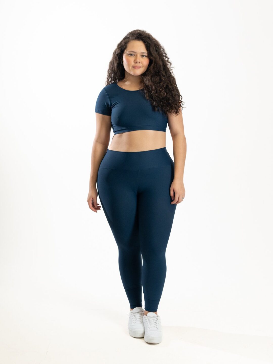 Legging Básica + Top Alice - Light Azul Marinho - Image 4