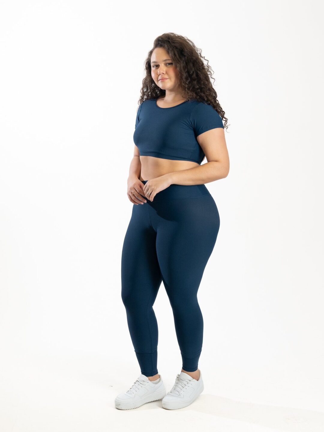 Legging Básica + Top Alice - Light Azul Marinho - Image 5