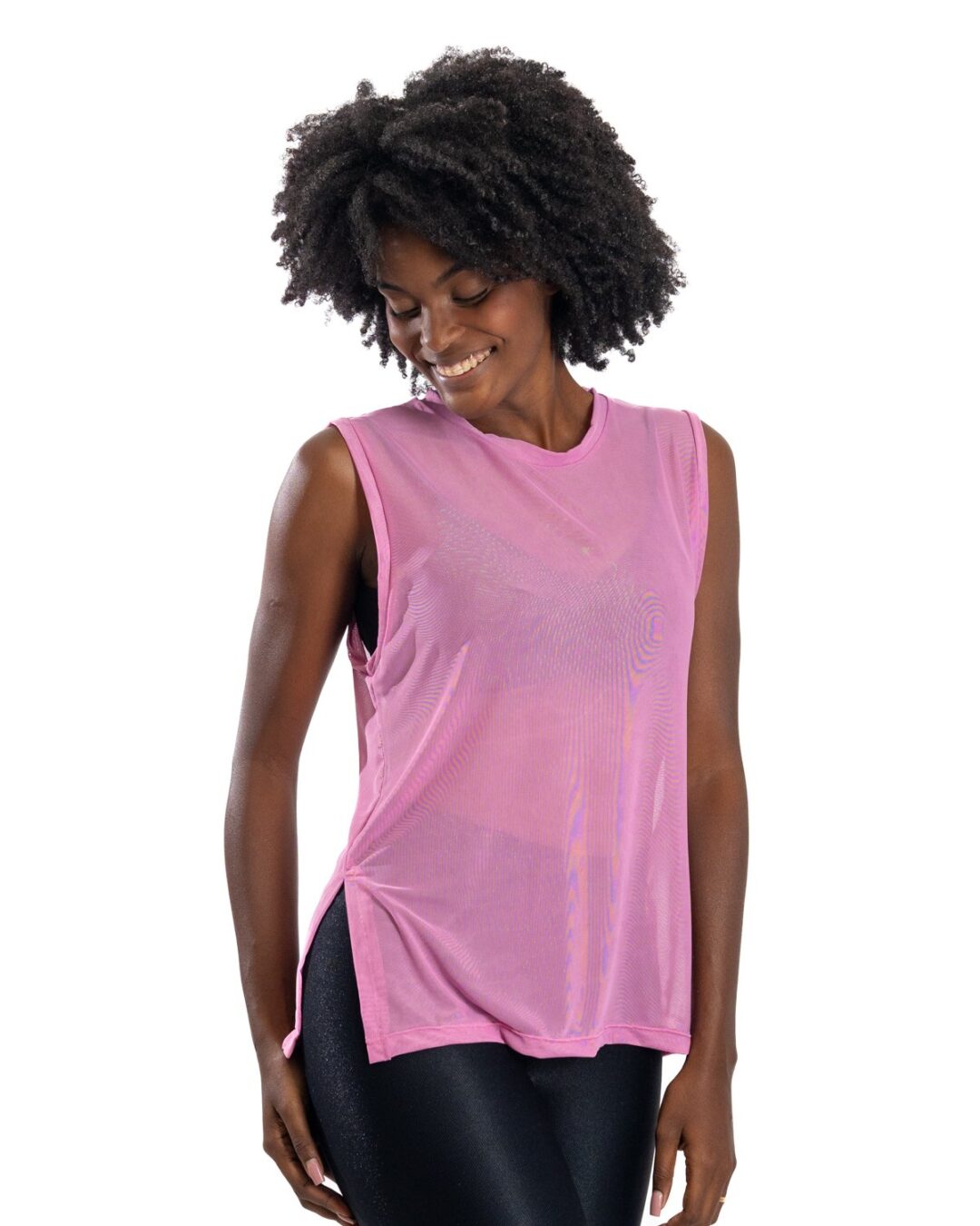 Regata Basic de Tule - Mulberry - Único
