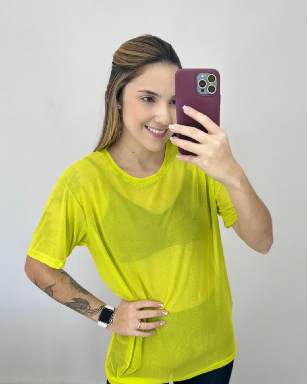 Blusão de Tule - Verde Abacate