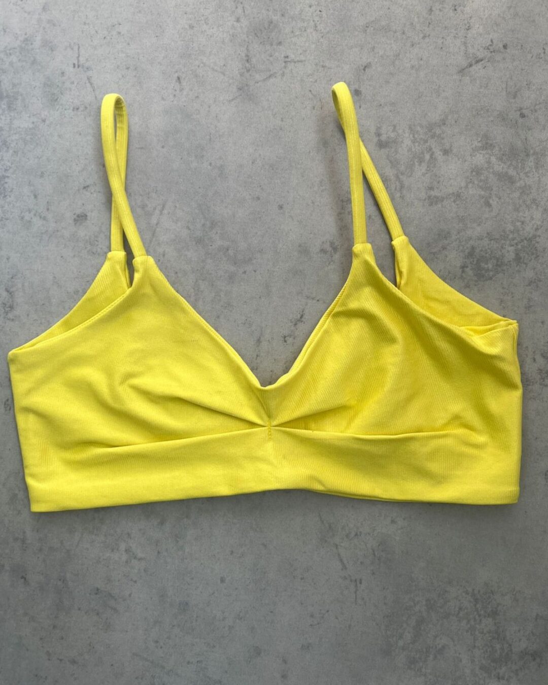 Top Lívia Avulso - Compressão Amarelo Lírio