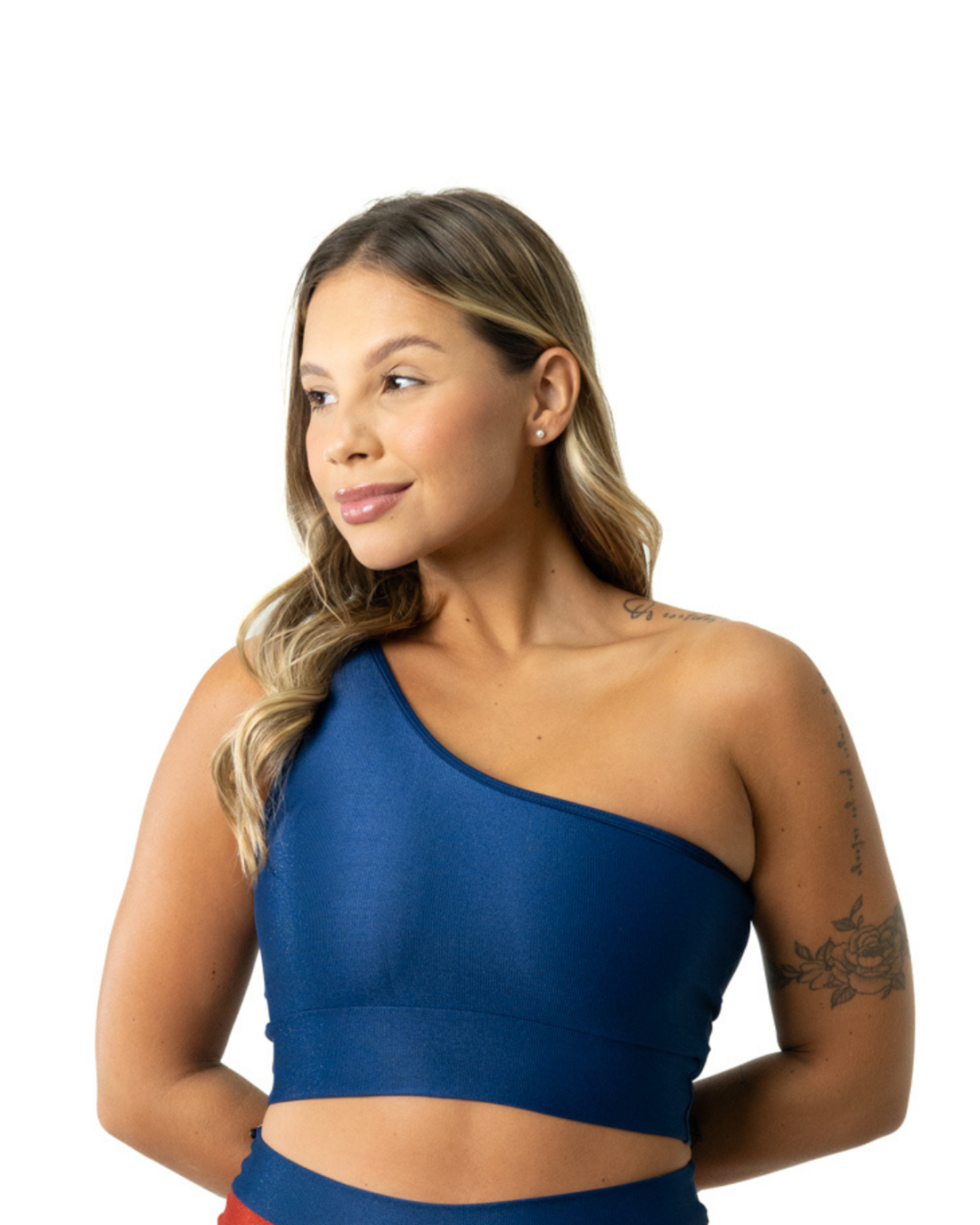 Top Sophia Avulso - Compressão Azul Marinho