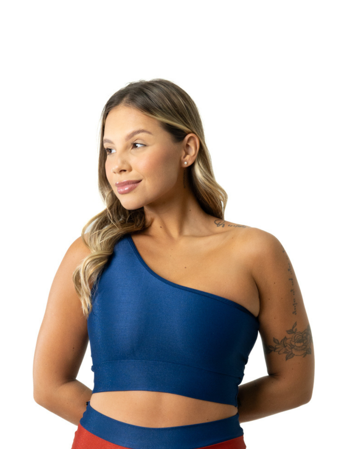 Top Sophia Avulso - Compressão Azul Marinho