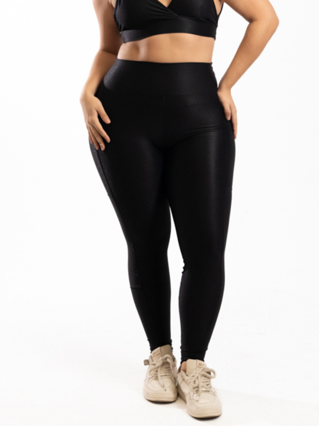 Legging c/ Bolso Avulsa - Compressão Preto