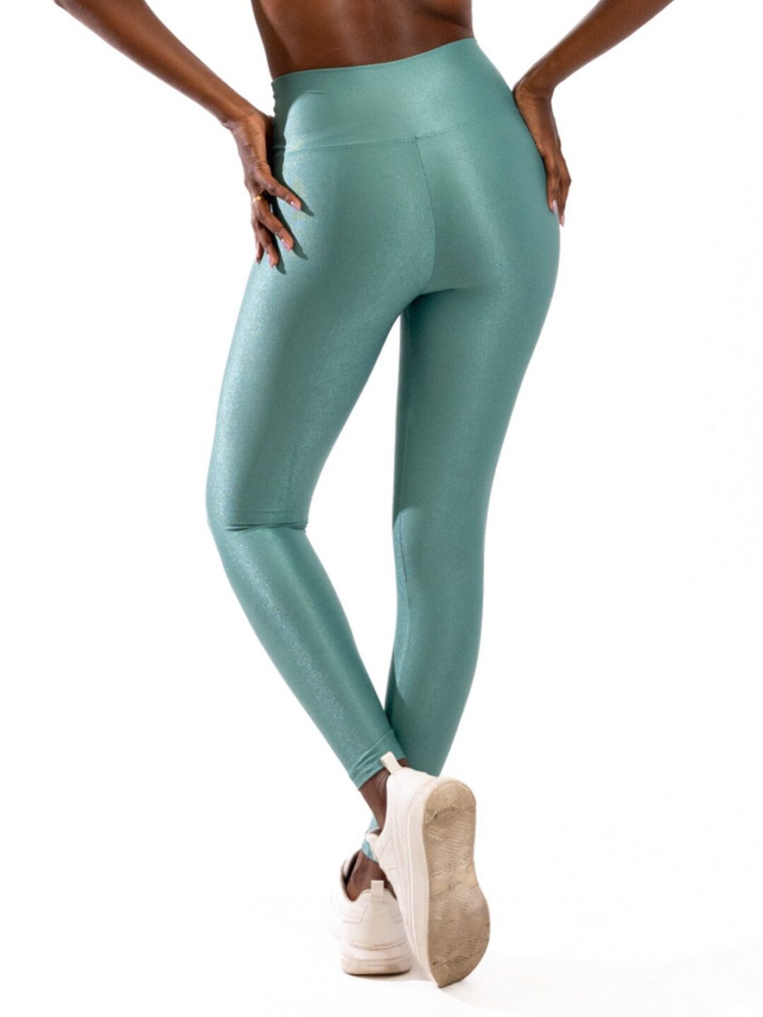 Legging Básica Avulsa - Compressão Verde Sálvia - Image 2