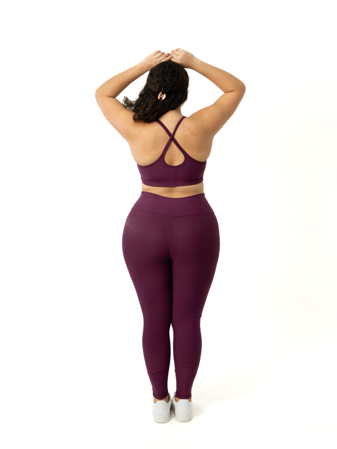 Legging Básica + Top Luna - Light Malbec - Image 2