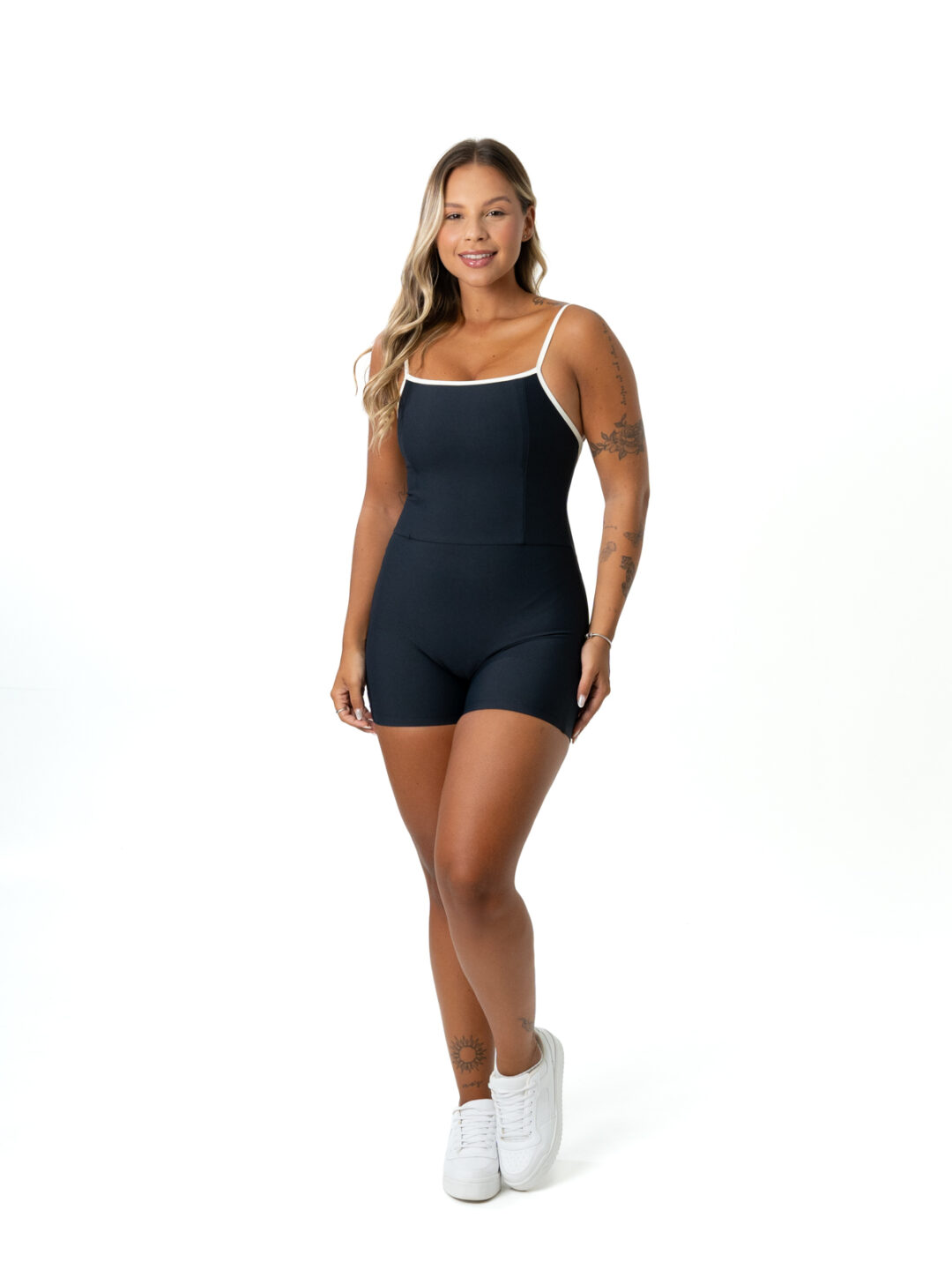 Macaquinho Athletic - Light Preto/Off White