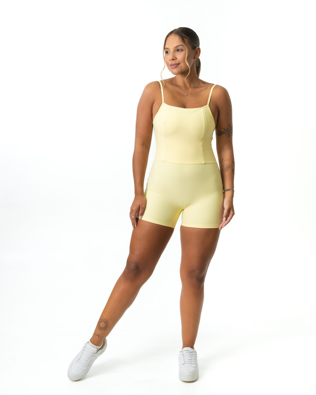 Macaquinho Athletic - Light Amarelo Candy