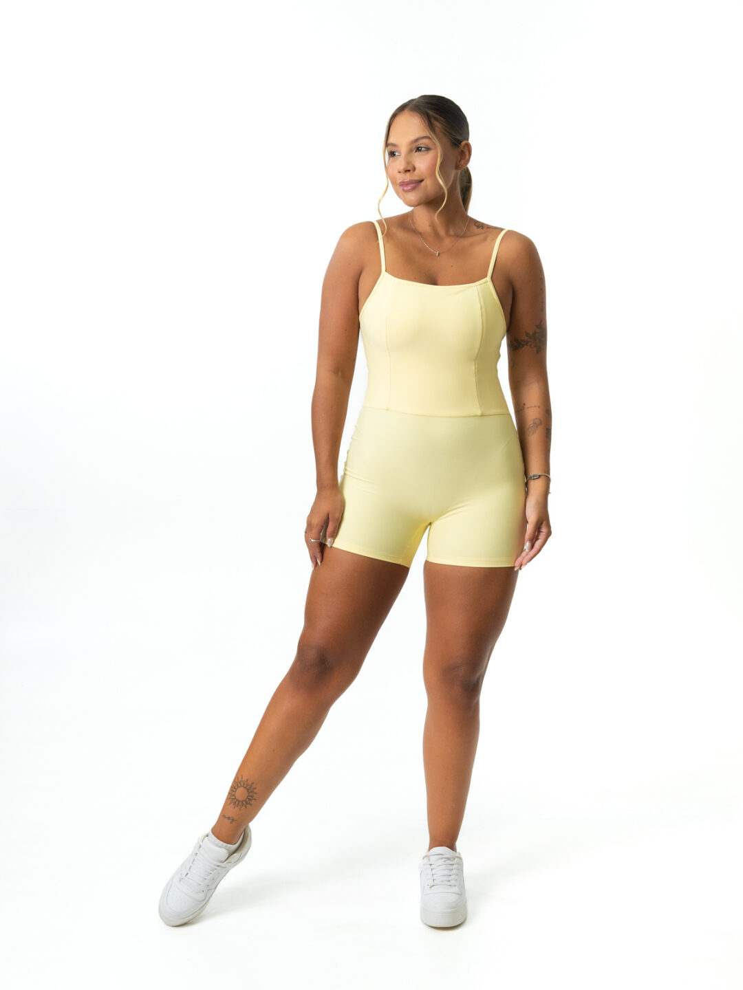 Macaquinho Athletic - Light Amarelo Candy
