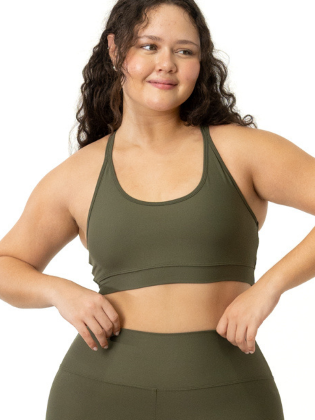 Top Luna Avulso - Light Verde Musgo
