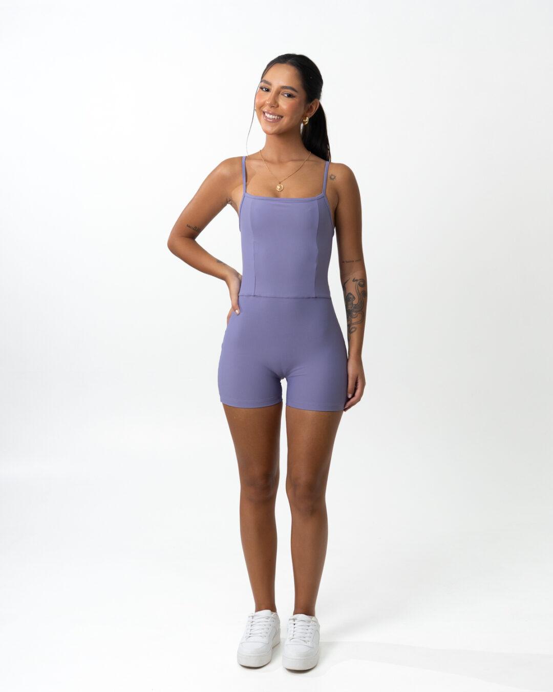 Macaquinho Athletic - Light Mauve