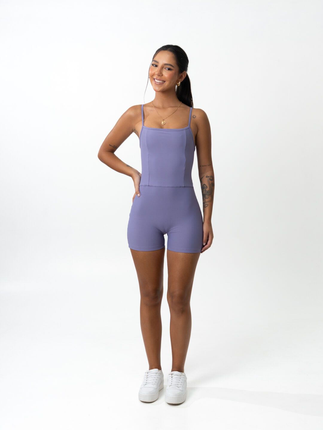 Macaquinho Athletic - Light Mauve