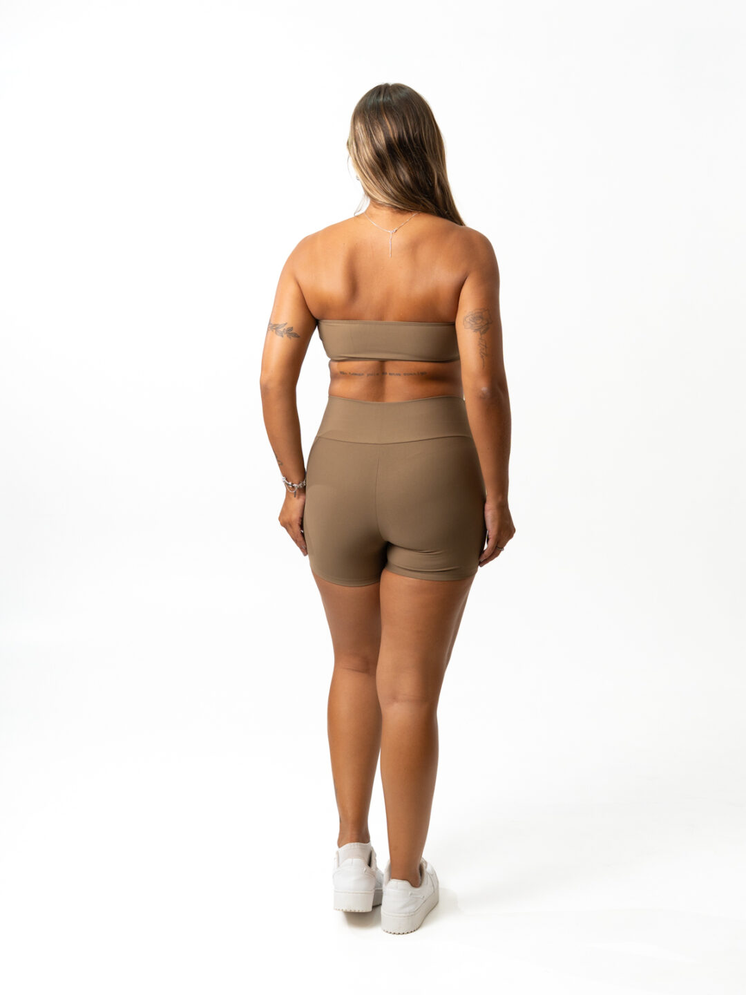 Short Cós Cruzado + Top Tais - Light Conhaque - Image 3