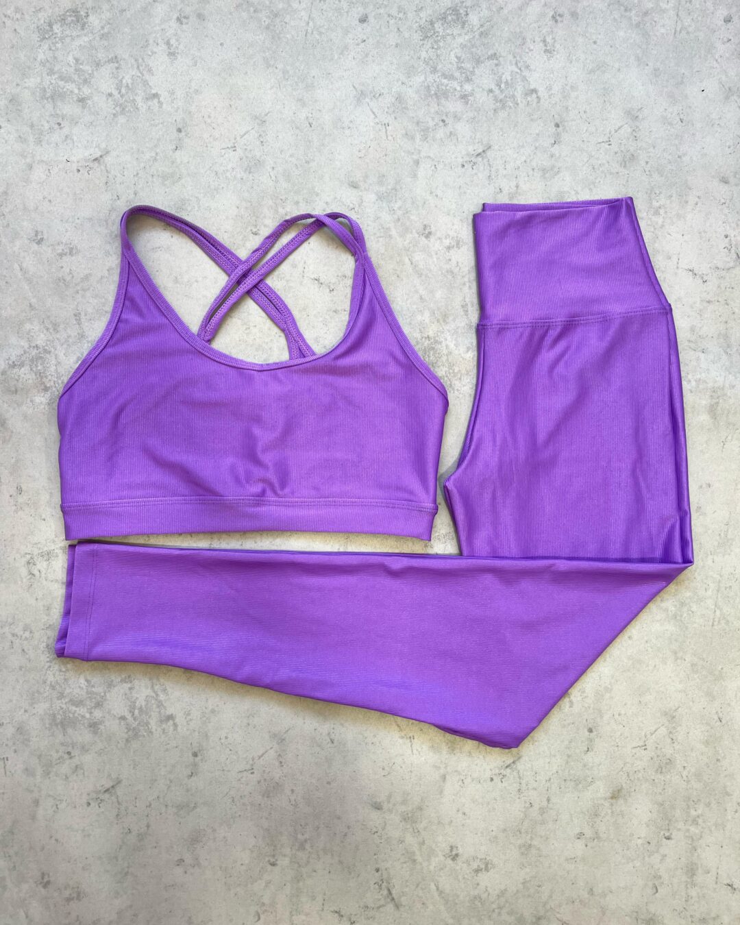 Legging Básica + Top Luna – Compressão Íris