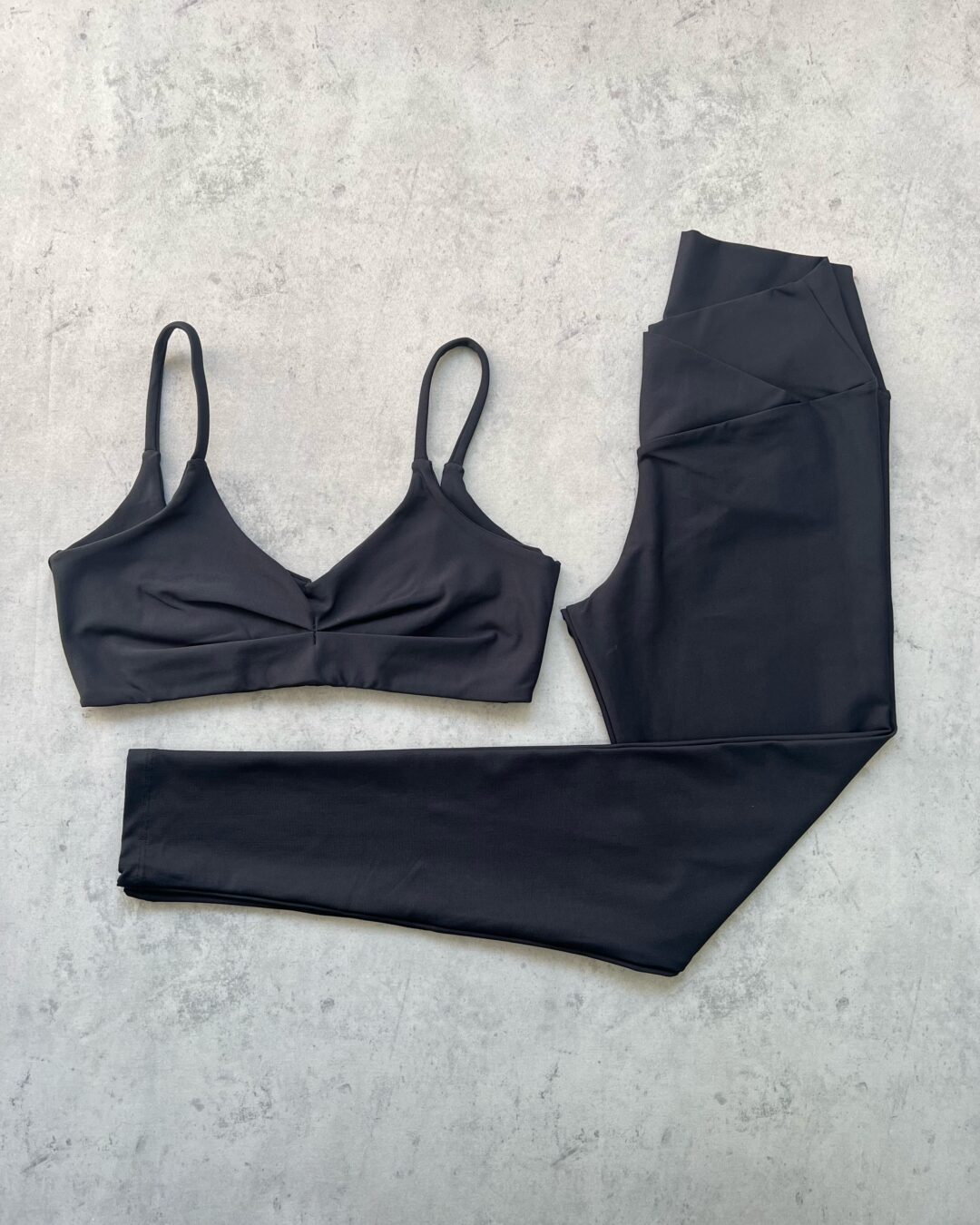 Legging Cós Cruzado + Top Lívia - Light Preto - M