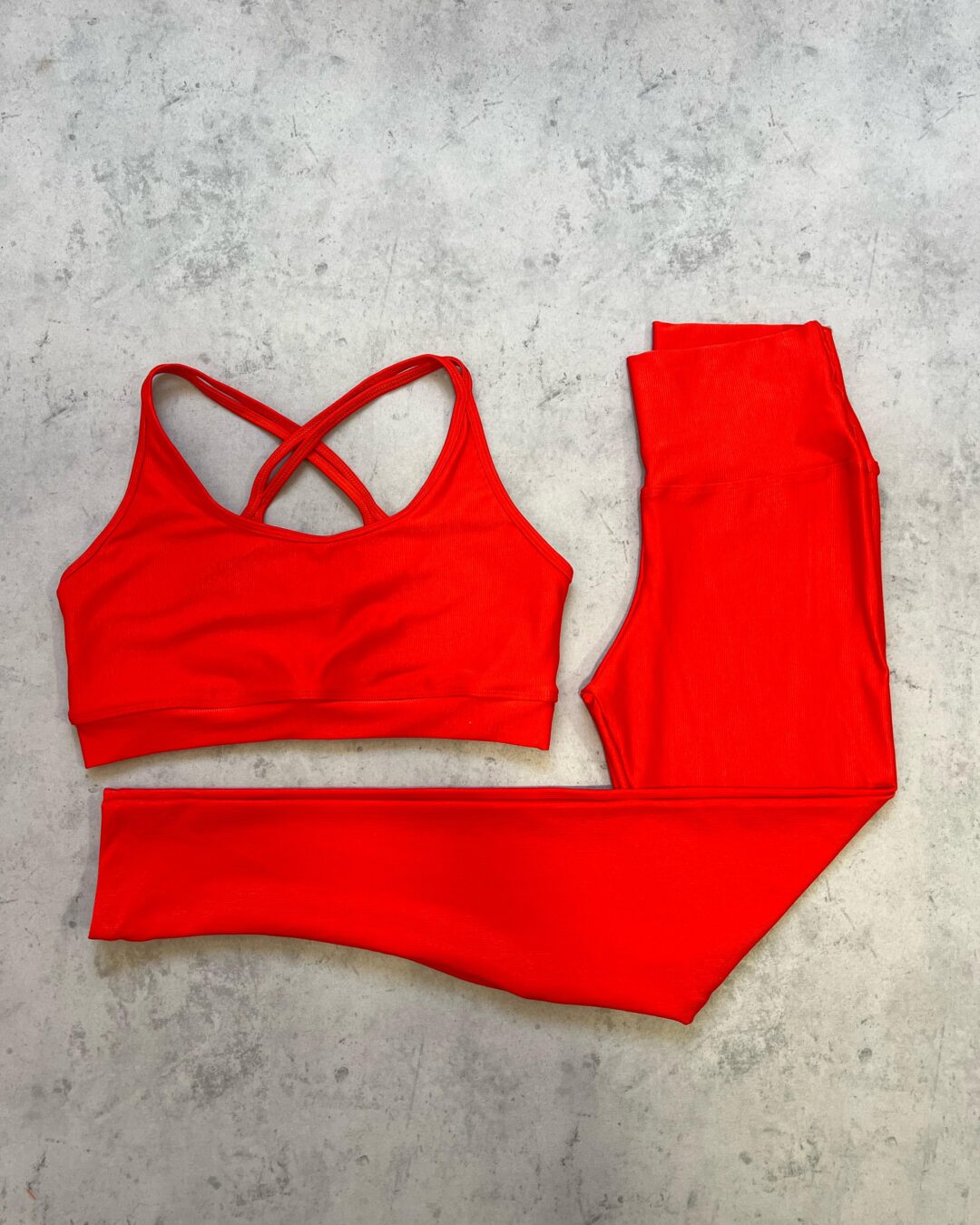 Legging Básica + Top Luna - Compressão Caqui