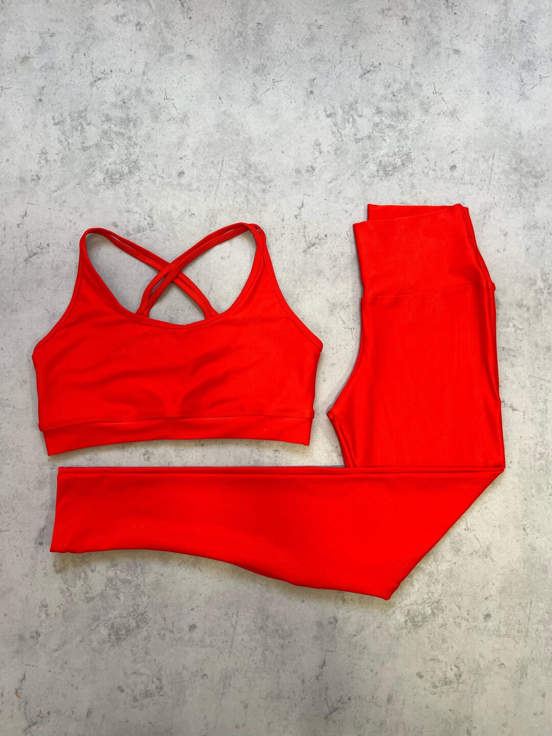 Legging Básica + Top Luna - Compressão Caqui