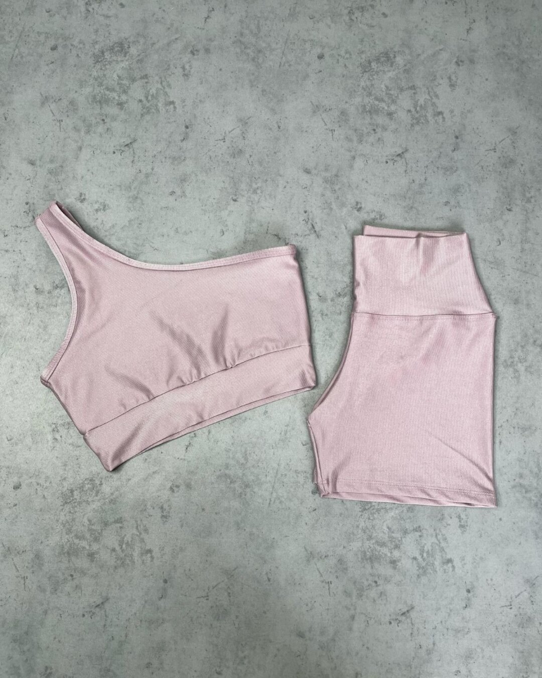 Short Básico + Top Sophia - Compressão Rosa Vintage