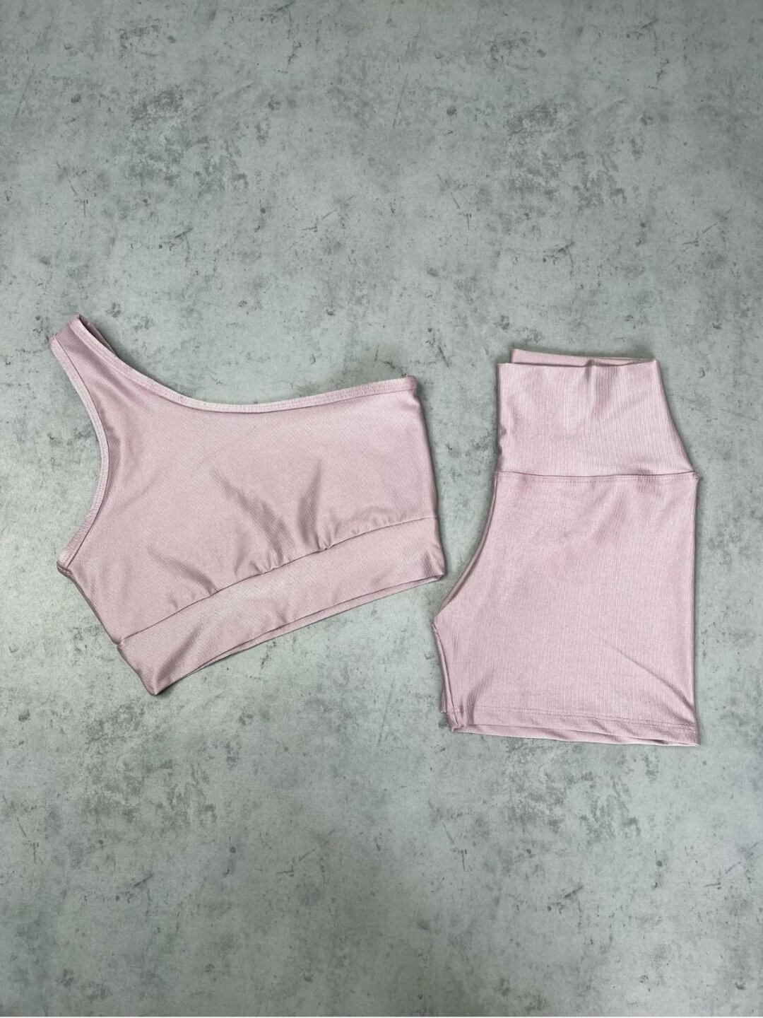 Short Básico + Top Sophia - Compressão Rosa Vintage