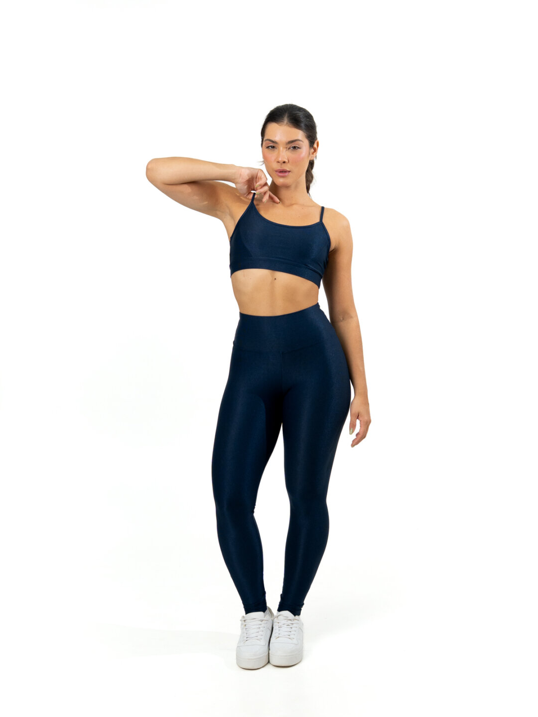 Legging Básica + Top Manu - Compressão Midnight