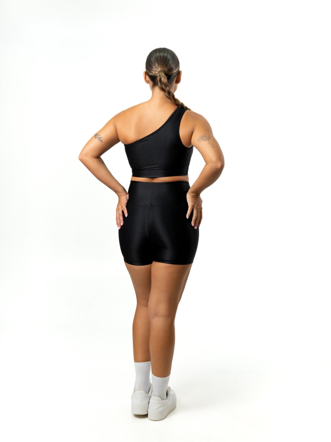 Short Básico + Top Sophia - Compressão Preto - Image 2