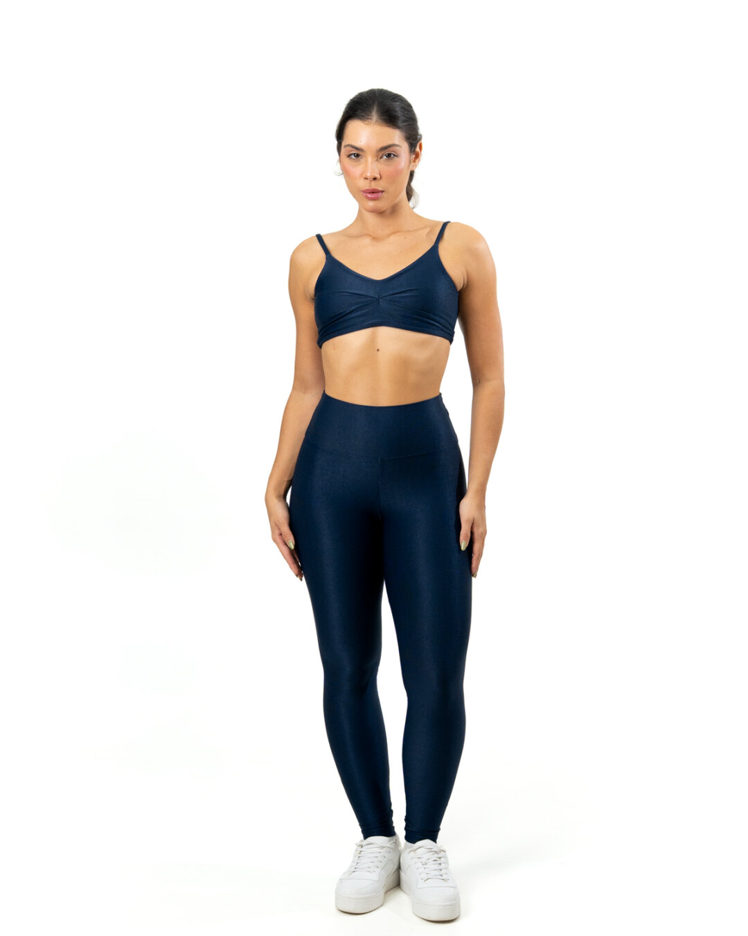 Legging Básica + Top Lívia - Compressão Midnight