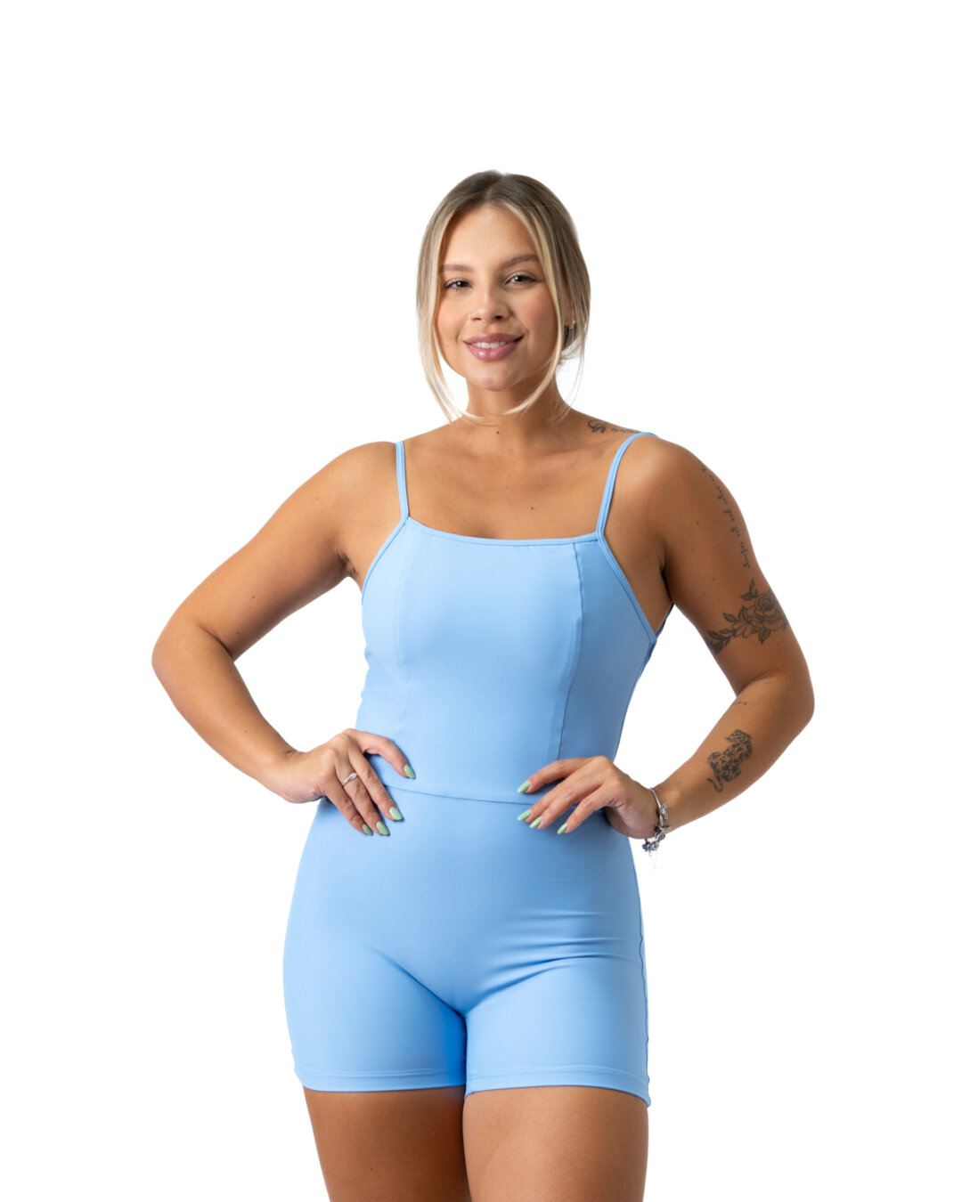 Macaquinho Athletic - Light Azul Bebê