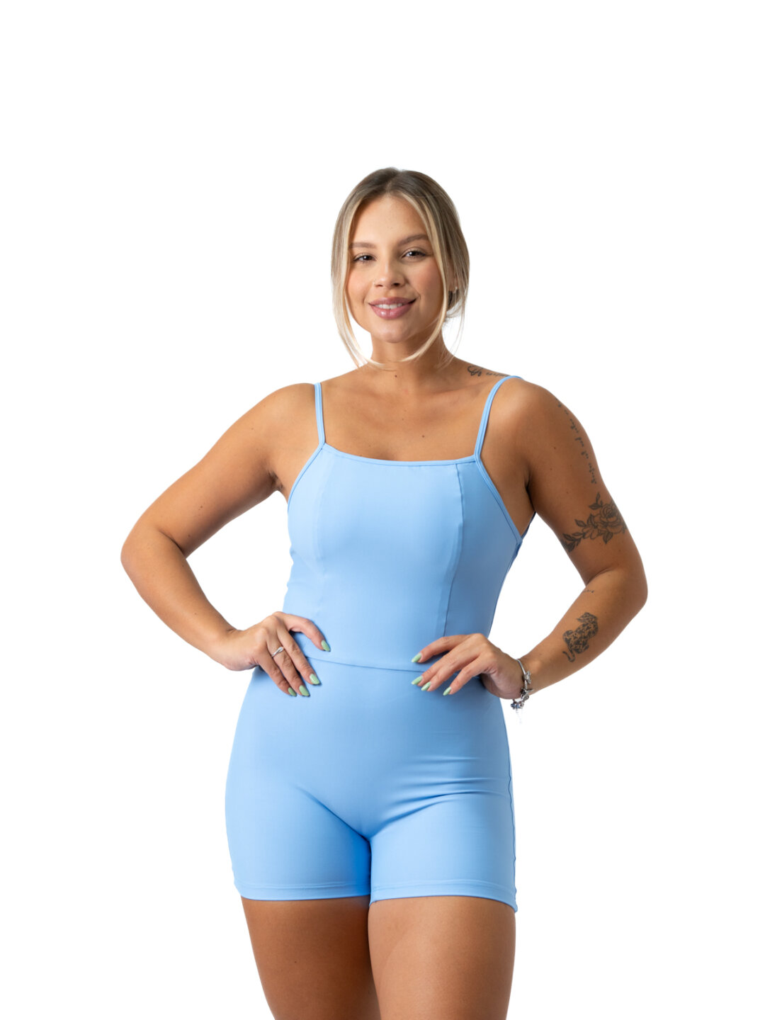 Macaquinho Athletic - Light Azul Bebê