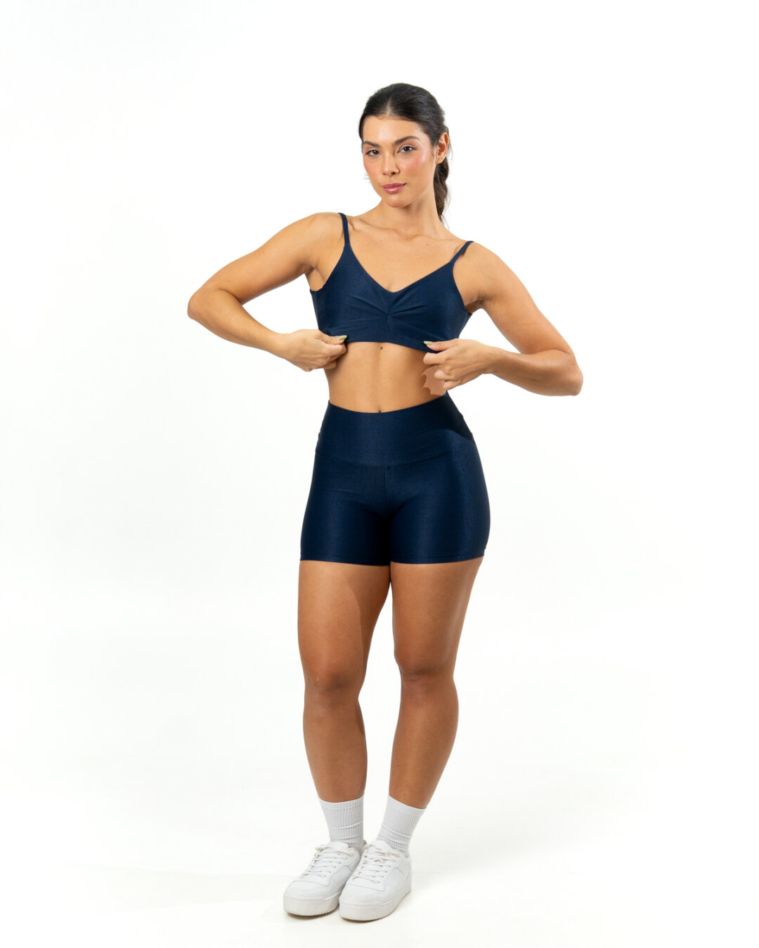 Short Básico+ Top Lívia - Compressão Midnight