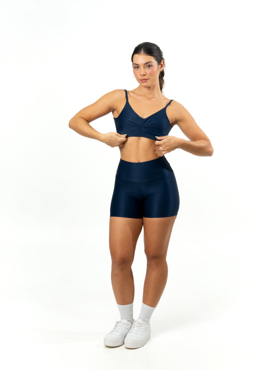 Short Básico+ Top Lívia - Compressão Midnight