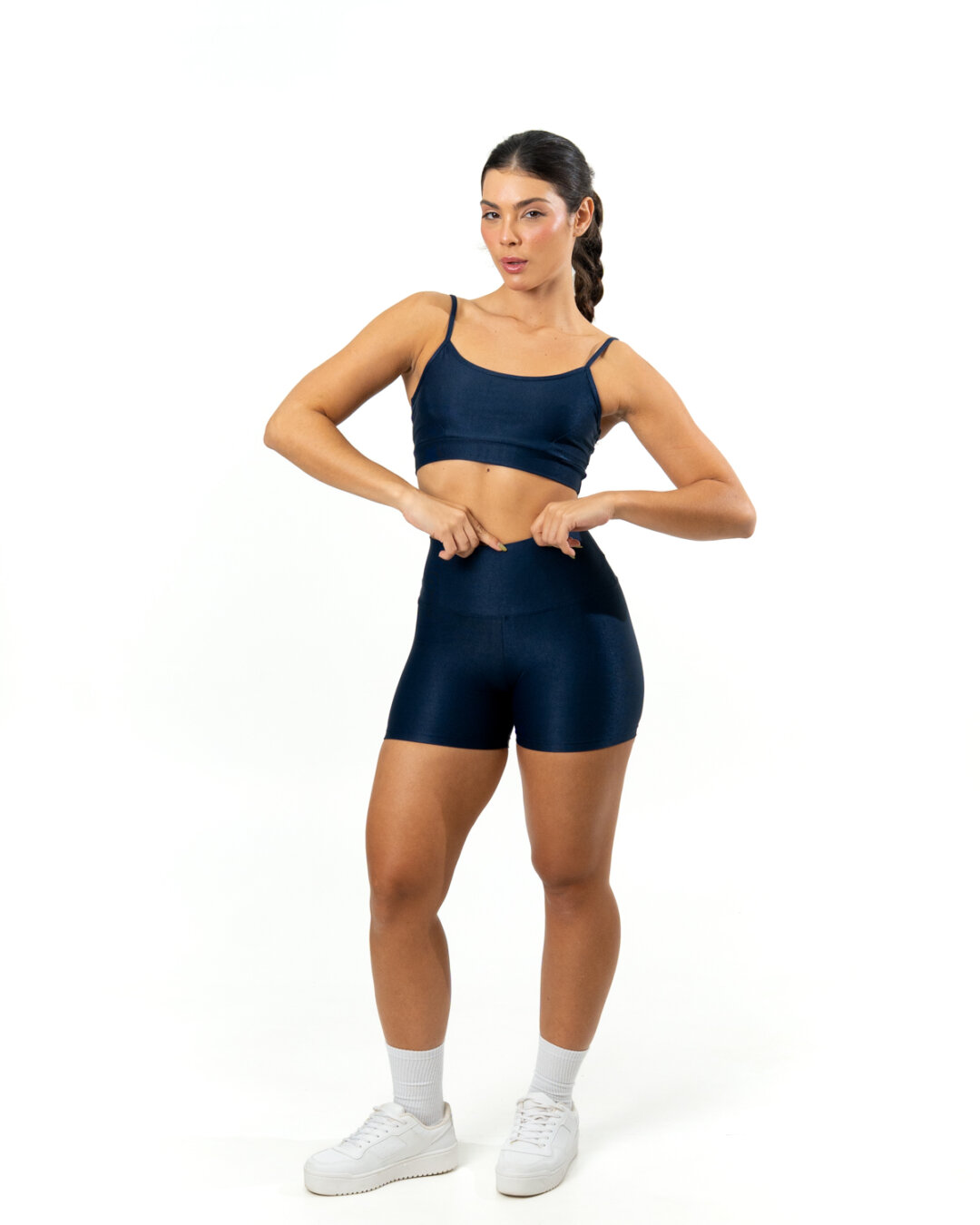 Short Básico + Top Manu - Compressão Midnight