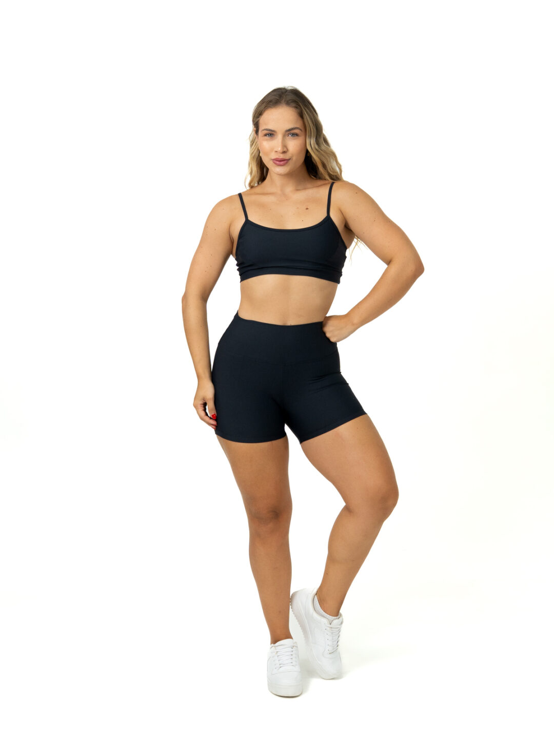Short Básico + Top Manu - Light Preto