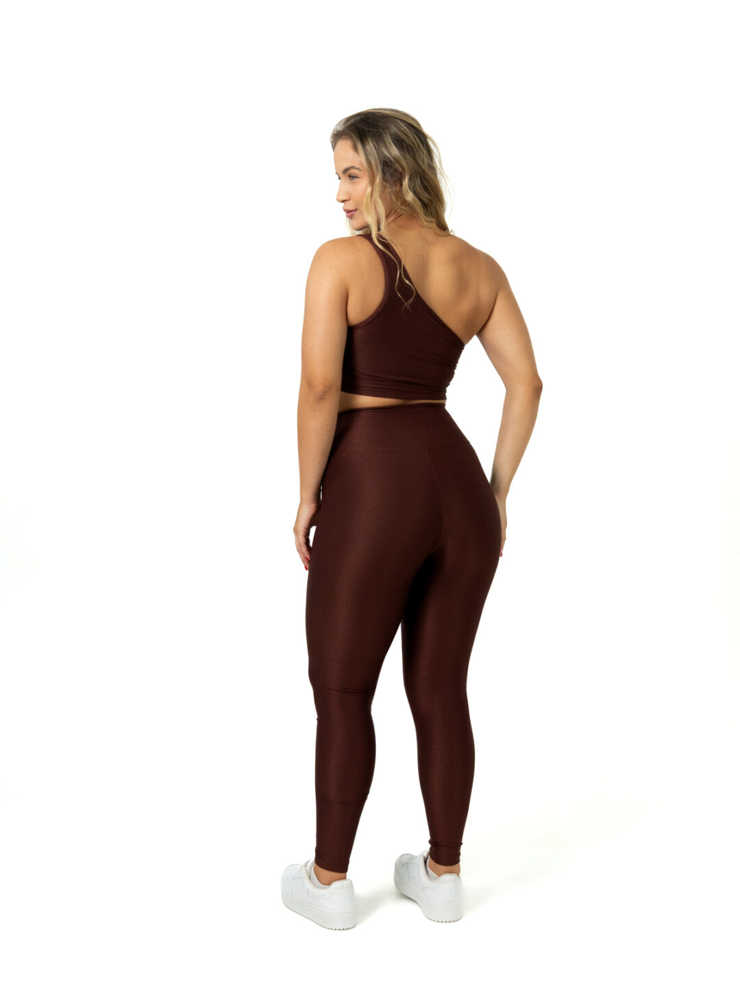 Legging Básica + Top Sophia - Compressão Cacau - Image 2