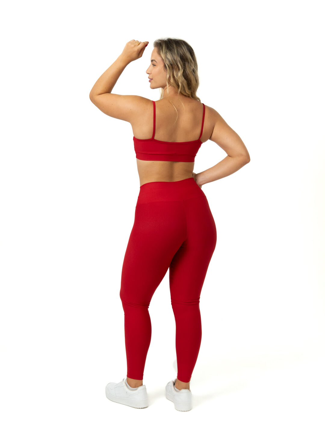 Legging Básica + Top Manu - Light Vermelho - Image 2