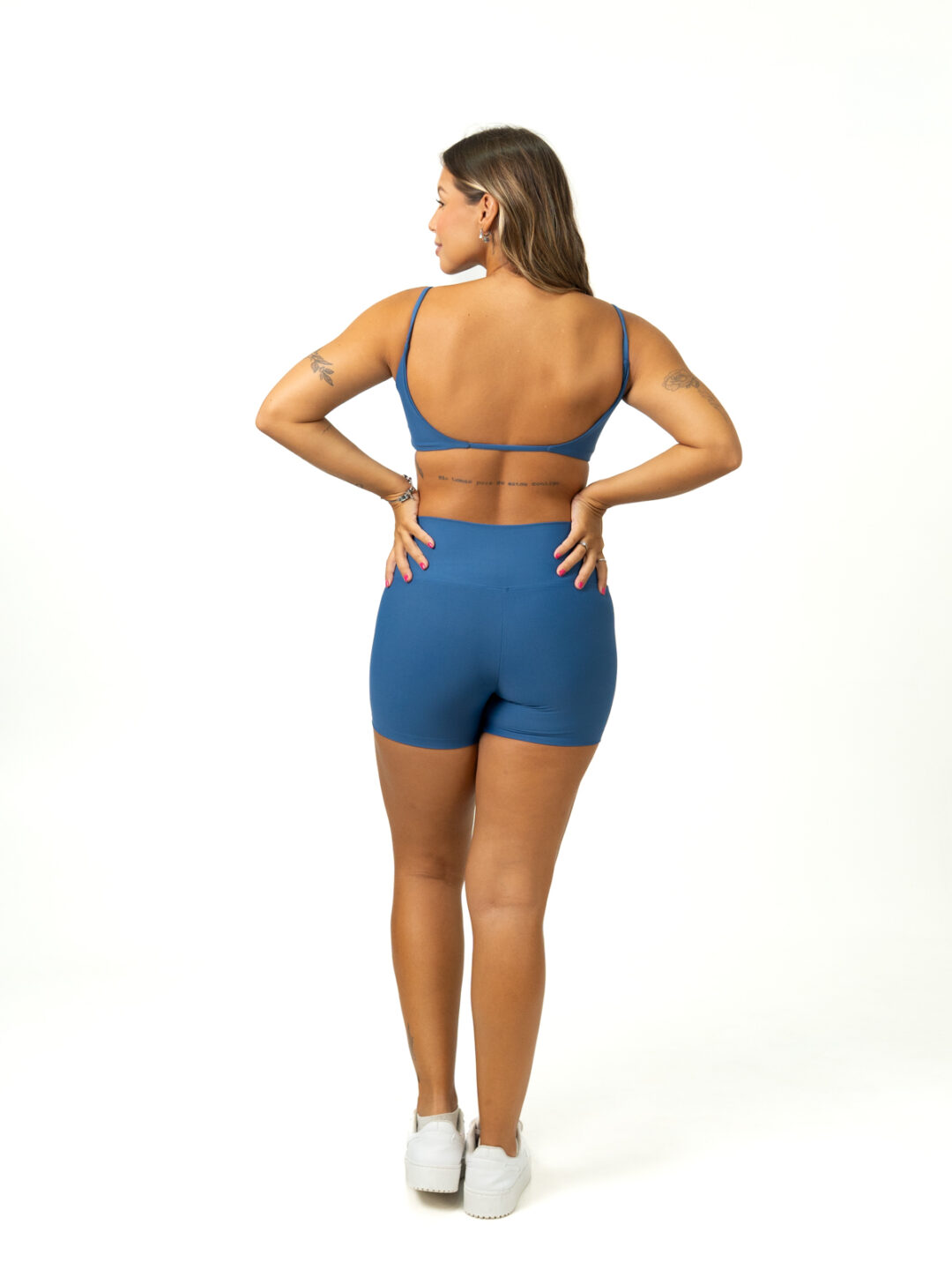 Short Básico + Top Lívia - Light Azul Índigo - Image 2