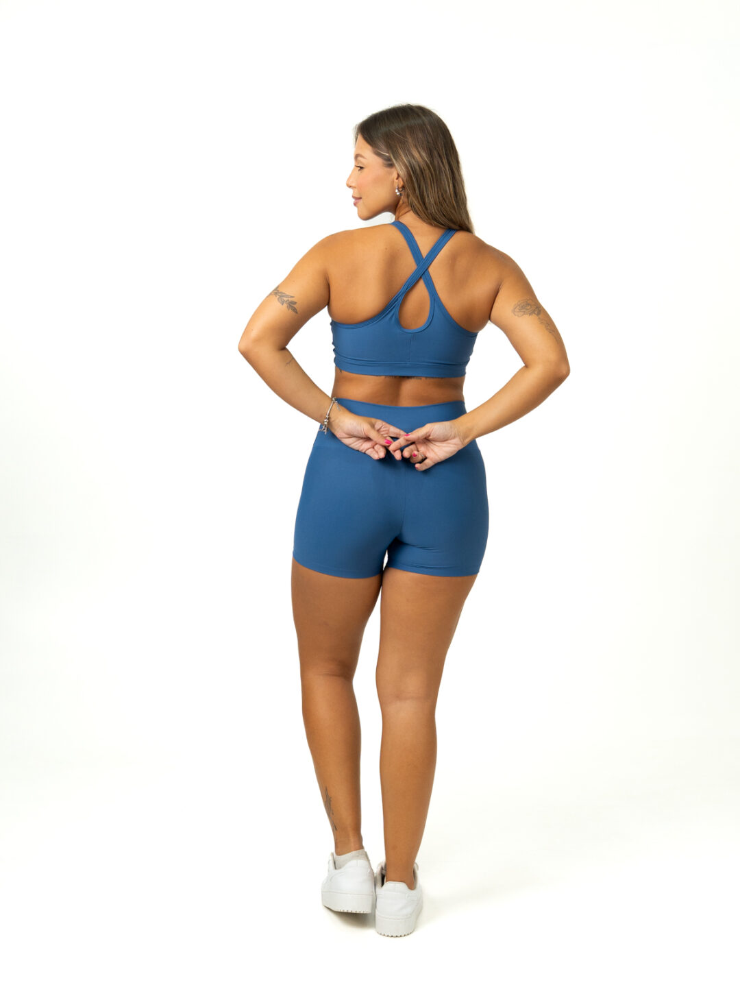Short Básico + Top Luna - Light Azul Índigo - Image 2
