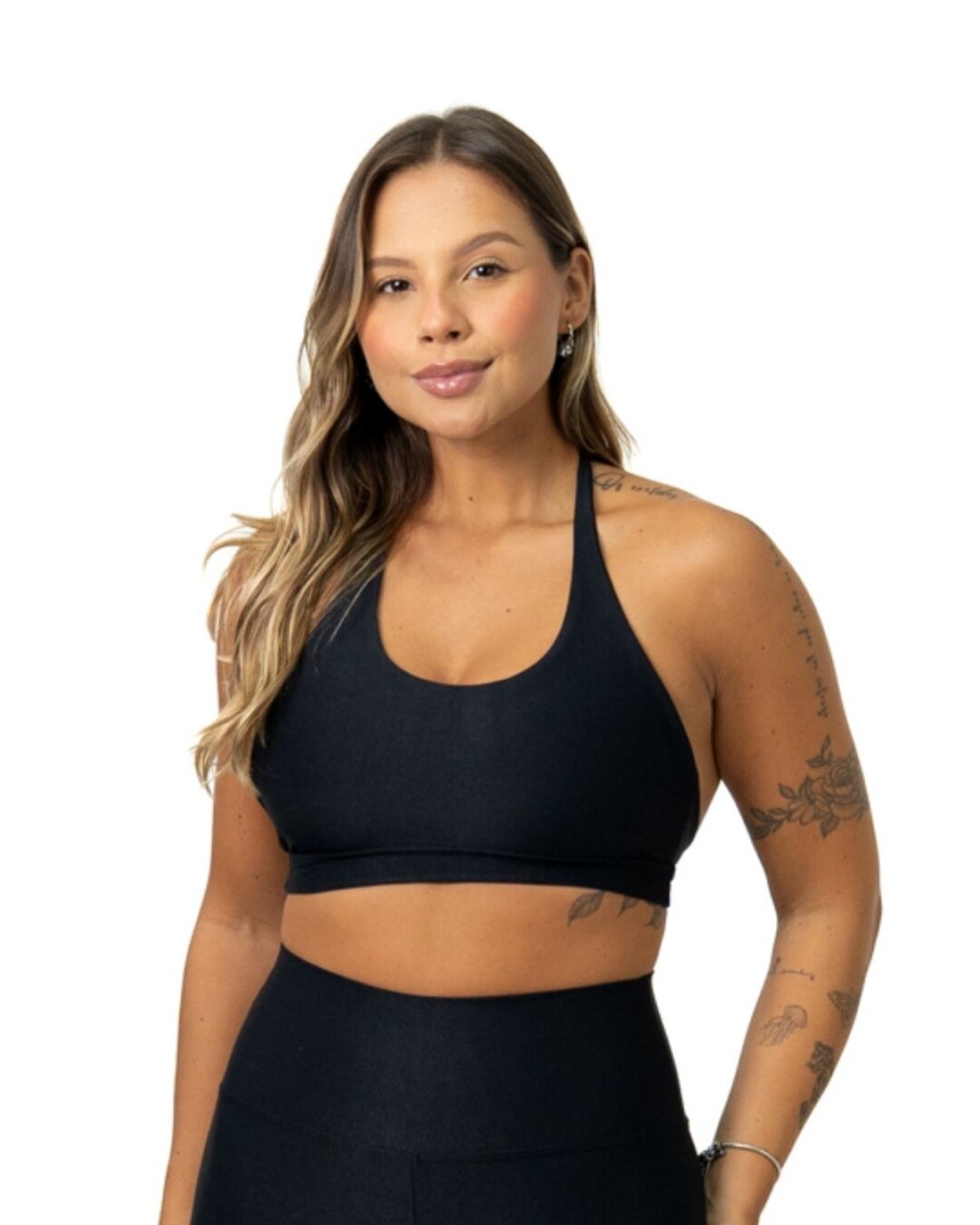 Top Duda Avulso - Compressão Preto