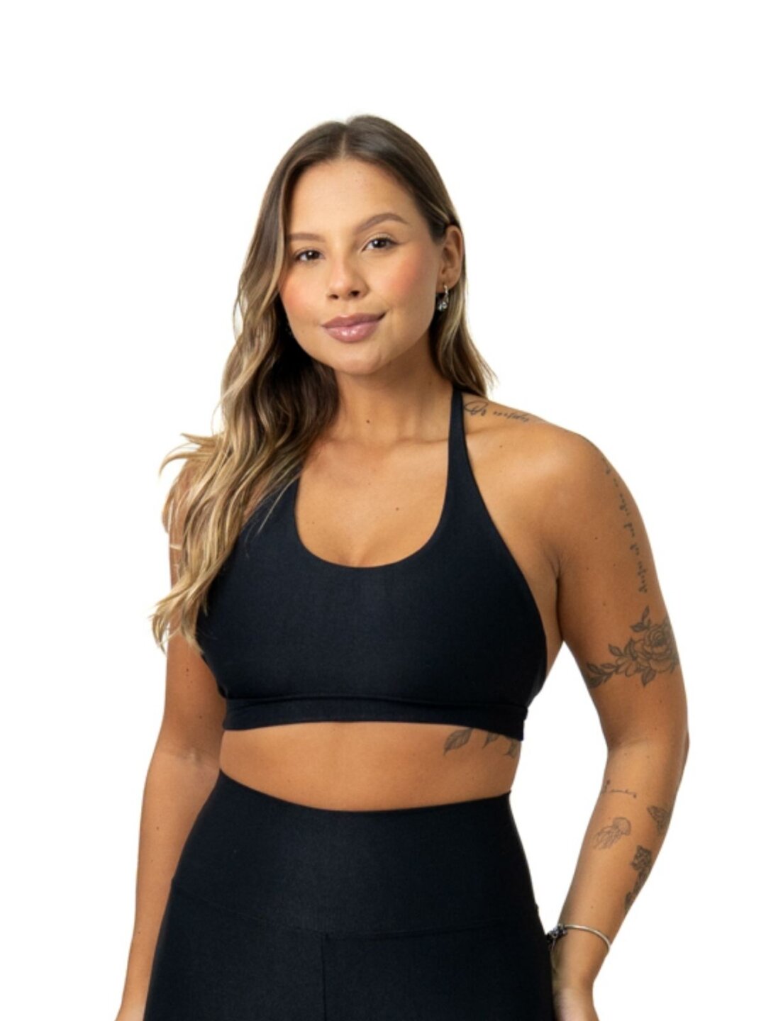 Top Duda Avulso - Compressão Preto