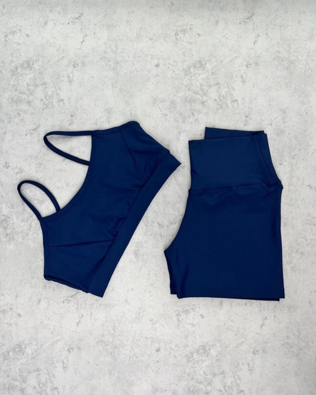 Short Básico + Top Manu - Light Azul Marinho