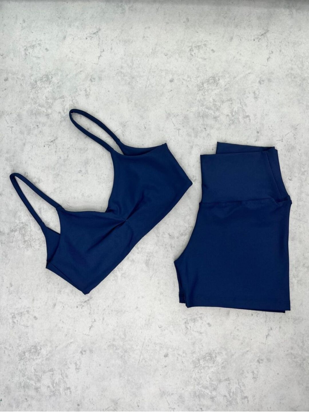 Short Básico + Top Lívia - Light Azul Marinho